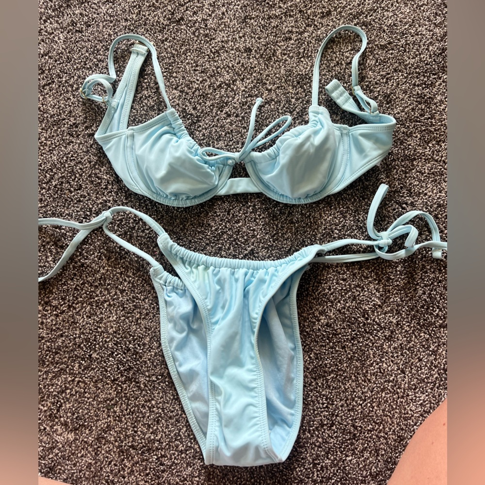 Target blue bikini